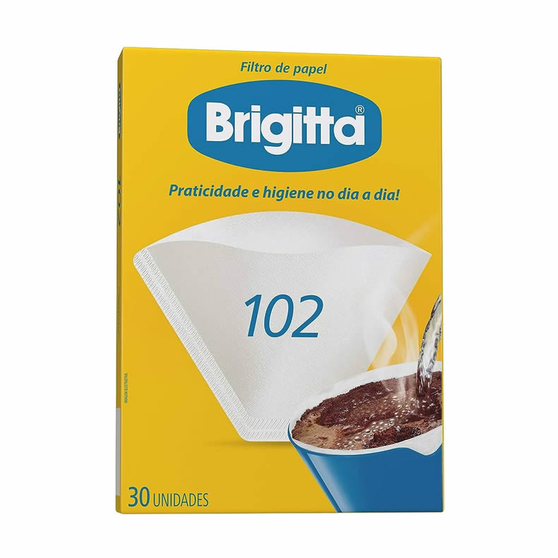 FILTRO PAPEL P/CAFE BRIGITTA 102