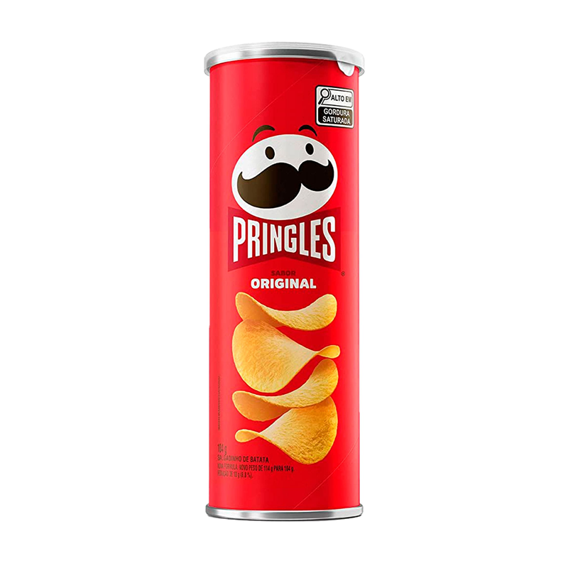 BATATA TUBO PRINGLES 104G ORIGINAL