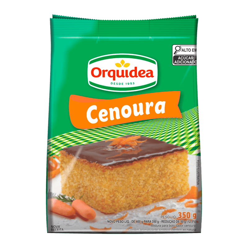 MISTURA BOLO ORQUIDEA CENOURA