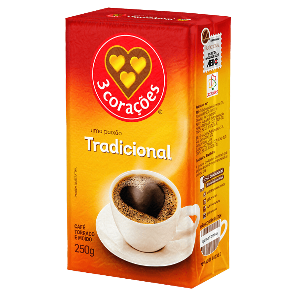 CAFE 3CORACOES TRADICIONAL VACUO
