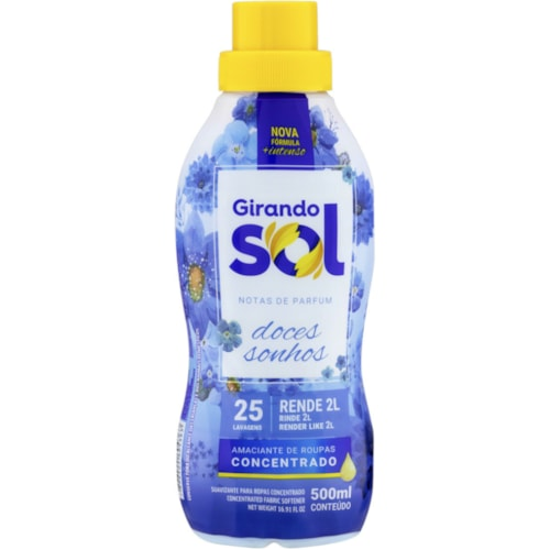 AMAC.ROUPA CONC.GIRANDO SOL AZUL 500ml