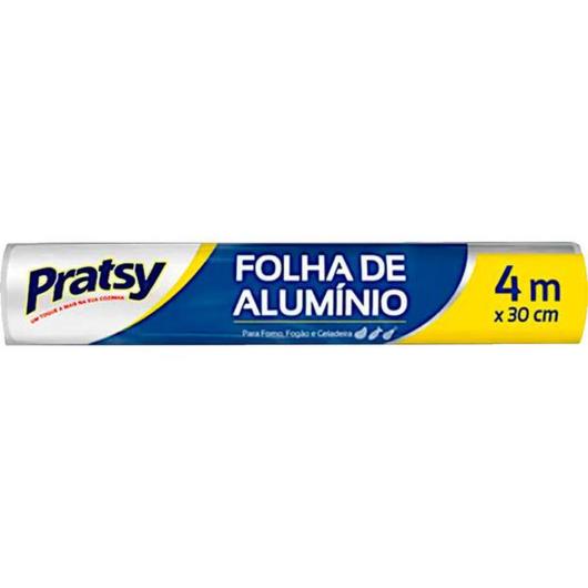 FOLHA ALUMINIO 0,30X4M PRATSY