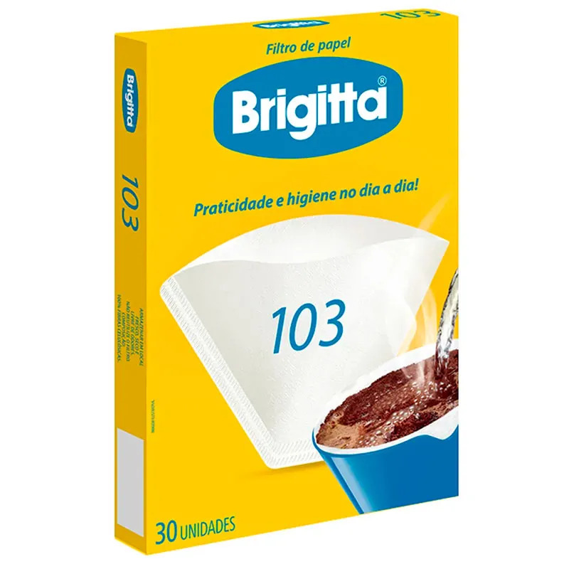 FILTRO PAPEL P/CAFE BRIGITTA 103