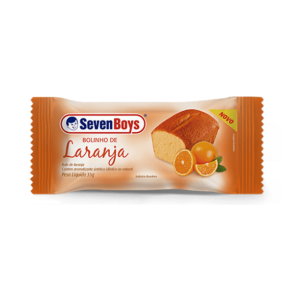 BOLO SEVEN BOYS LARANJA
