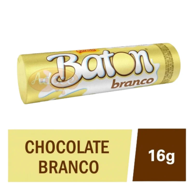 CHOC.GAROTO BATON BRANCO