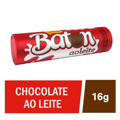 CHOC.GAROTO BATON LEITE