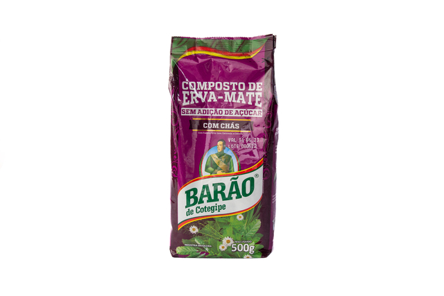 ERVA MATE BARAO 500G COMPOSTO