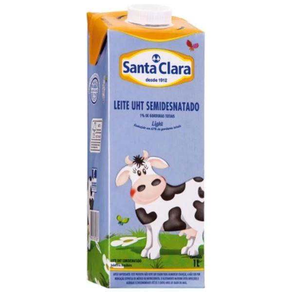 LEITE L.VIDA S.CLARA SEMI. C/TAMP