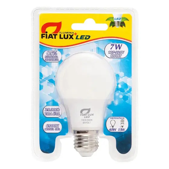 LAMP.7W FIAT LUX BIVOLT
