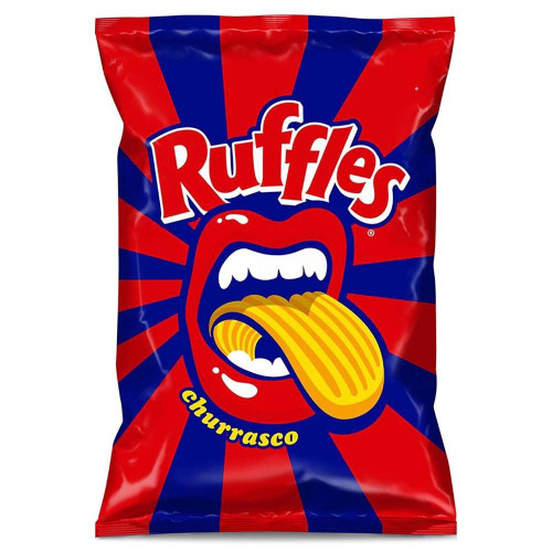 SALG ELMA CHIPS RUFFLES BATATA 68G CHURRASCO