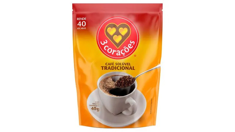 CAFE 3 CORACOES SOLUVEL SACHET