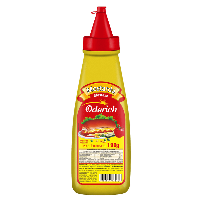 MOSTARDA ODERICH BISNAGA