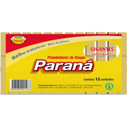 PREND.ROUPA PARANA MAD.GIGANTE