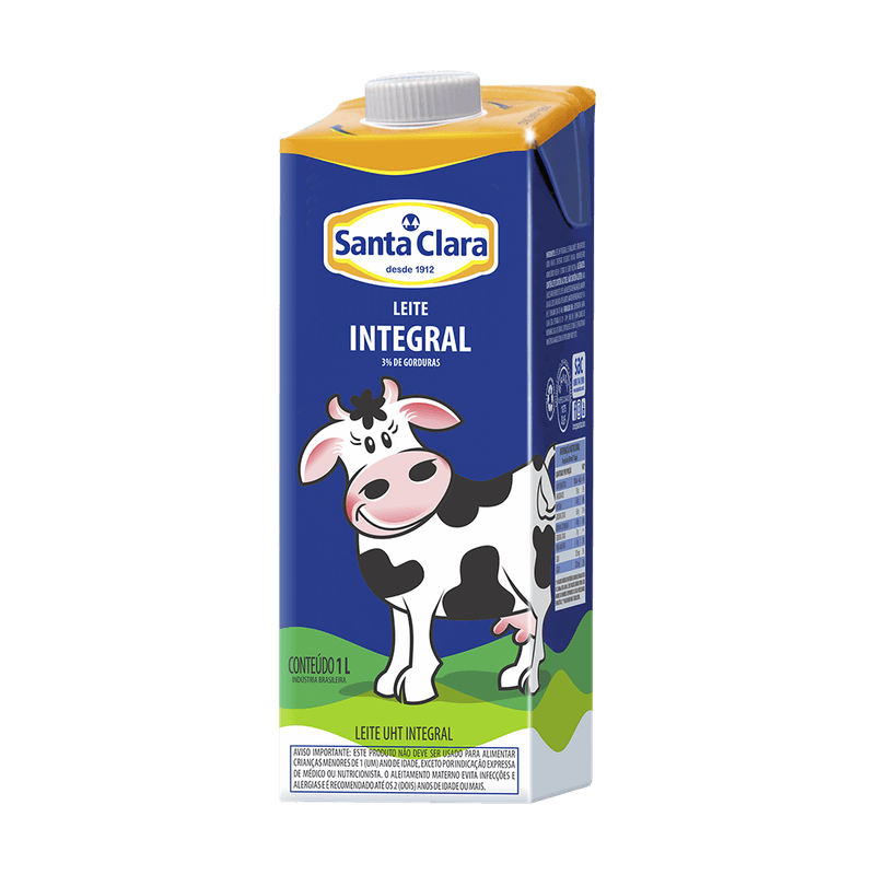 LEITE L.VIDA S.CLARA INTEG. C/TAMPA