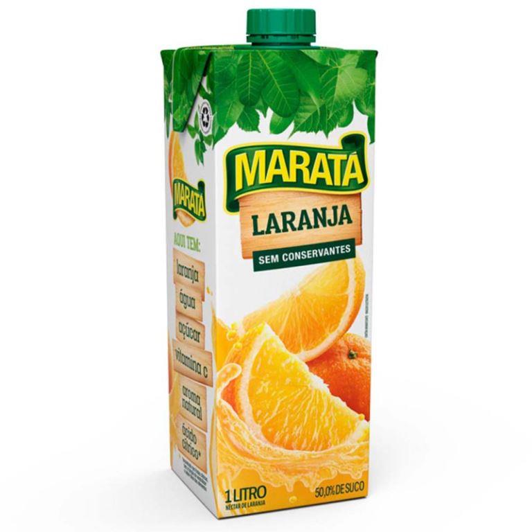 SUCO MARATA NECTAR LARANJA 1L