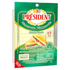 QUEIJO MUSSARELA PRESIDENT 150G FAT