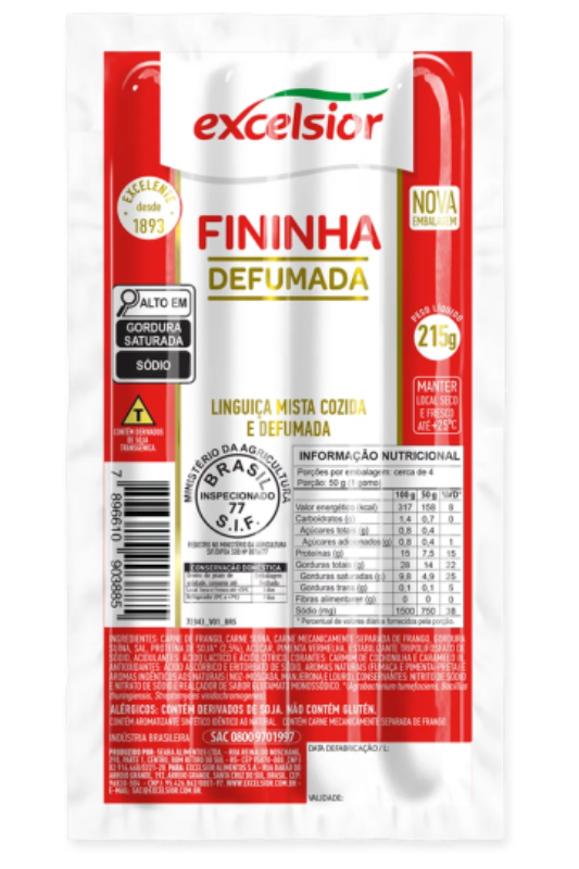 LINGUICA FININHA EXCELSIOR